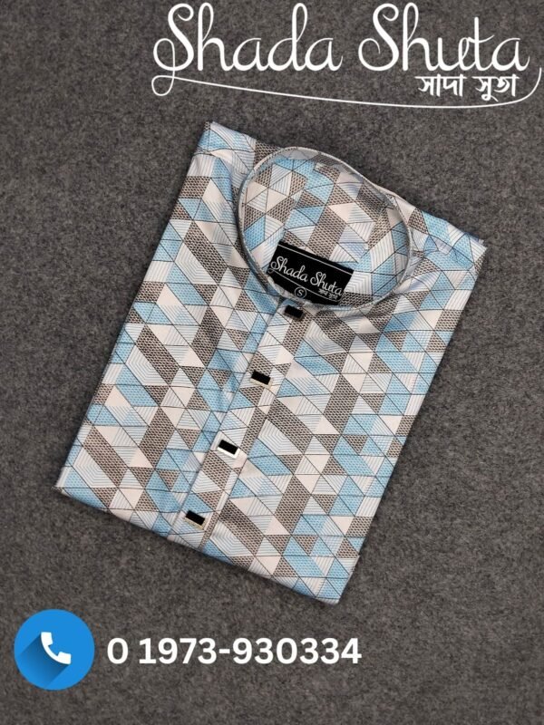 Premium Print Panjabi For Men